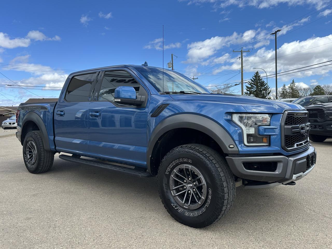 2020 Ford F-150 Raptor 4WD | V6 EcoBoost HO | 802A Pkg | Blue Interior Pkg | Moon Roof | 360 Camera | B&O Audio Redwater AB