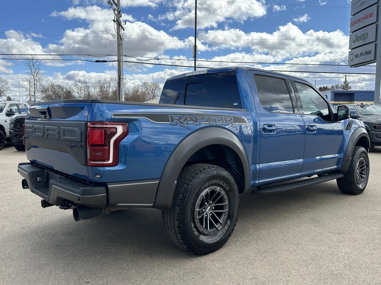 2020 Ford F-150 Raptor 4WD | V6 EcoBoost HO | 802A Pkg | Blue Interior Pkg | Moon Roof | 360 Camera | B&O Audio Redwater AB