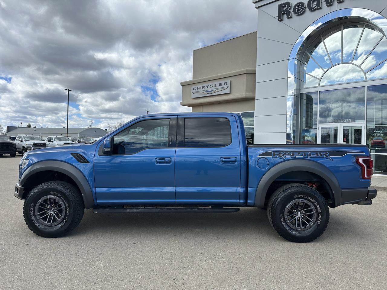 2020 Ford F-150 Raptor 4WD | V6 EcoBoost HO | 802A Pkg | Blue Interior Pkg | Moon Roof | 360 Camera | B&O Audio Redwater AB