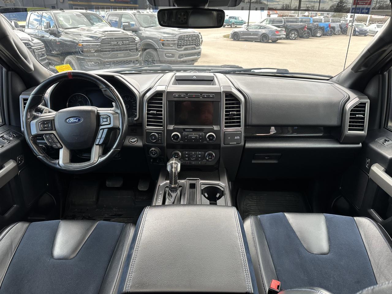 2020 Ford F-150 Raptor 4WD | V6 EcoBoost HO | 802A Pkg | Blue Interior Pkg | Moon Roof | 360 Camera | B&O Audio Redwater AB