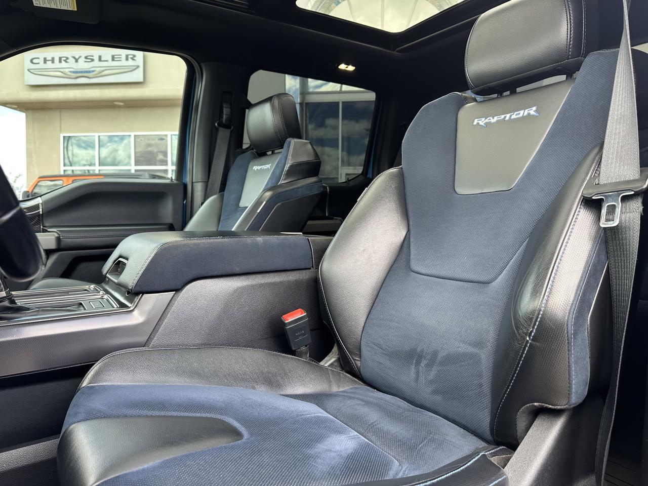2020 Ford F-150 Raptor 4WD | V6 EcoBoost HO | 802A Pkg | Blue Interior Pkg | Moon Roof | 360 Camera | B&O Audio Redwater AB