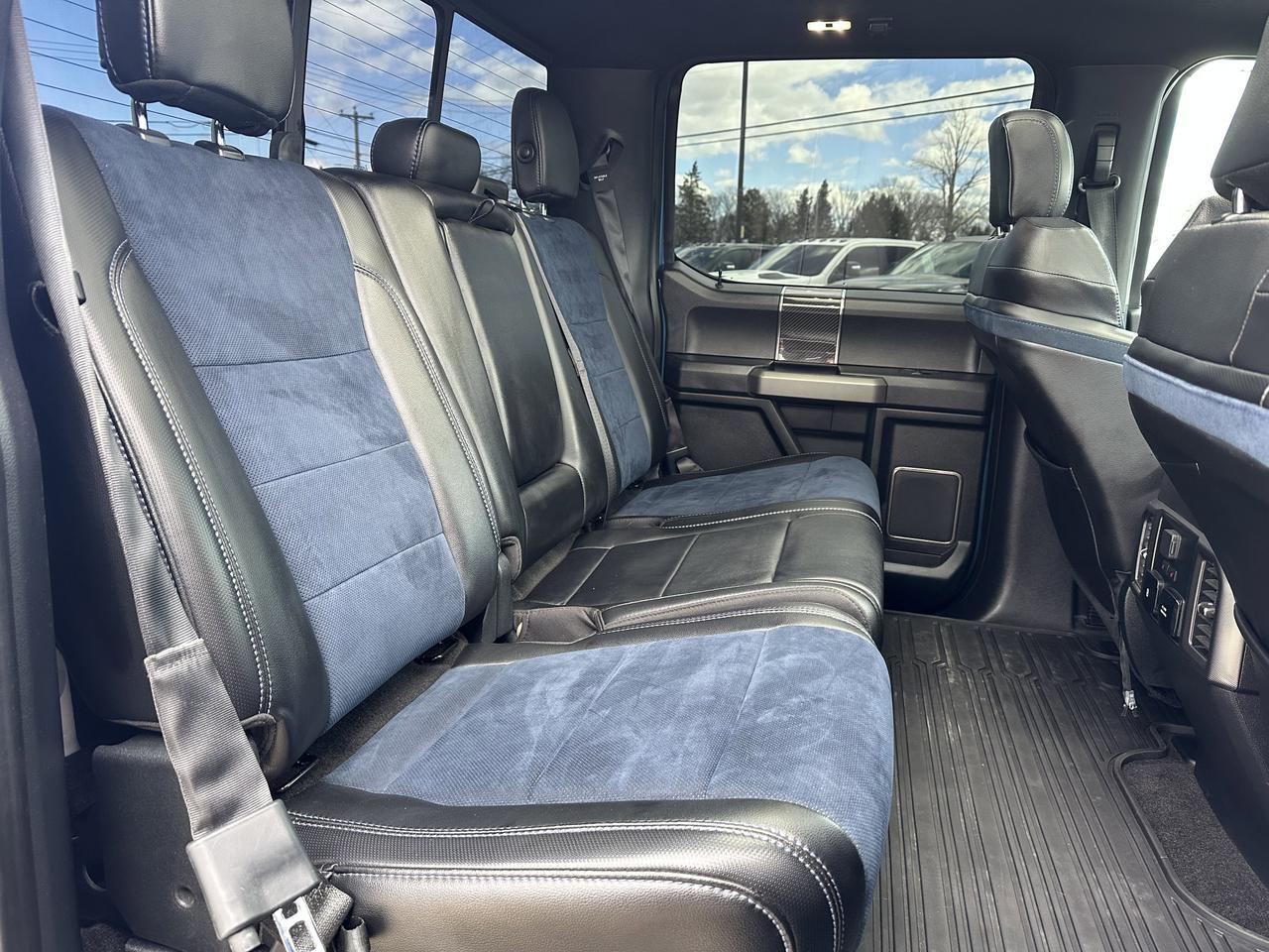 2020 Ford F-150 Raptor 4WD | V6 EcoBoost HO | 802A Pkg | Blue Interior Pkg | Moon Roof | 360 Camera | B&O Audio Redwater AB