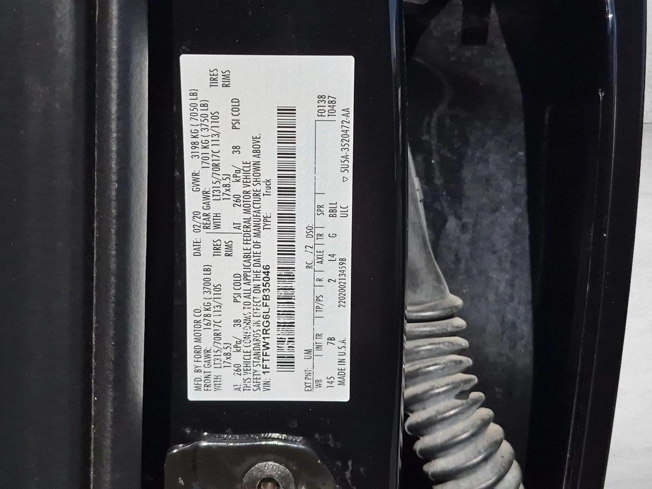 2020 Ford F-150 Raptor Roseville CA