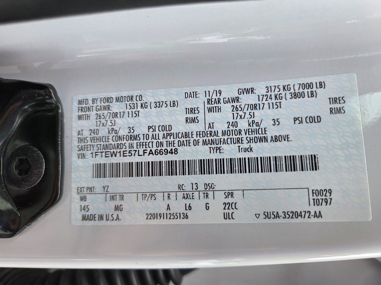2020 Ford F-150 XL Charlton MA