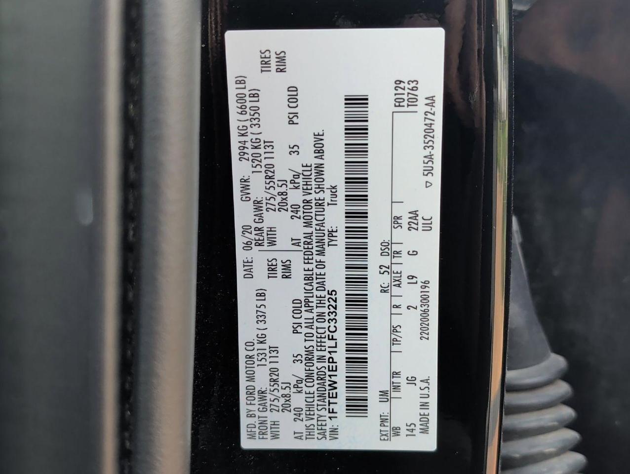 2020 Ford F-150 XL San Juan TX