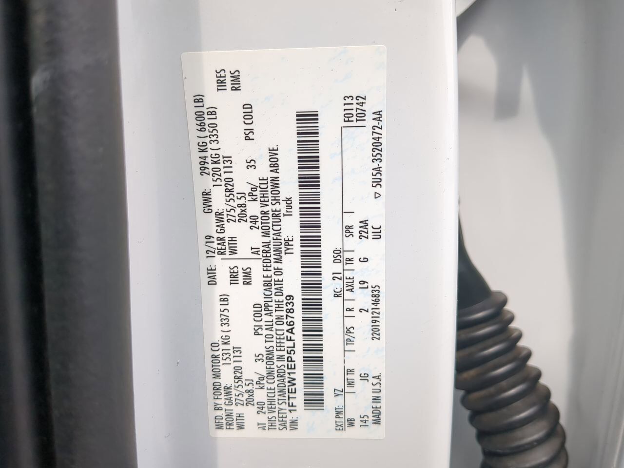 2020 Ford F-150 XL Winder GA