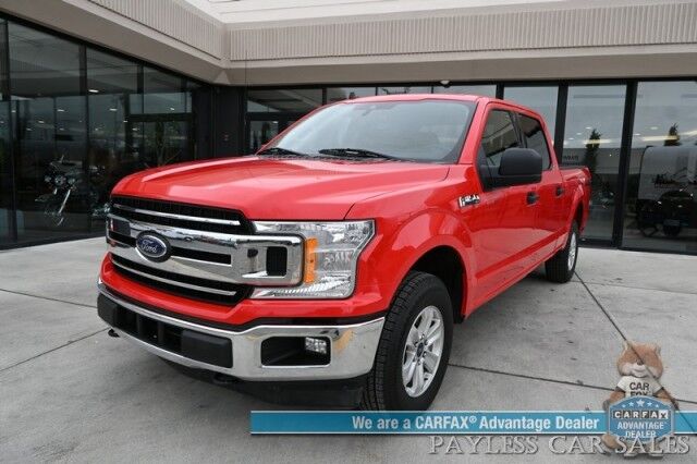2020 Ford F-150 XLT / 4X4 / Crew Cab / 3.5L V6 Ecoboost / Power Driver's Seat / Seats 6 / Apple CarPlay & Android Auto / Back Up Camera / Forward Collision Alert / Bed Liner / Pro Trailer Back Up Assist / Tow Pkg / Block Heater