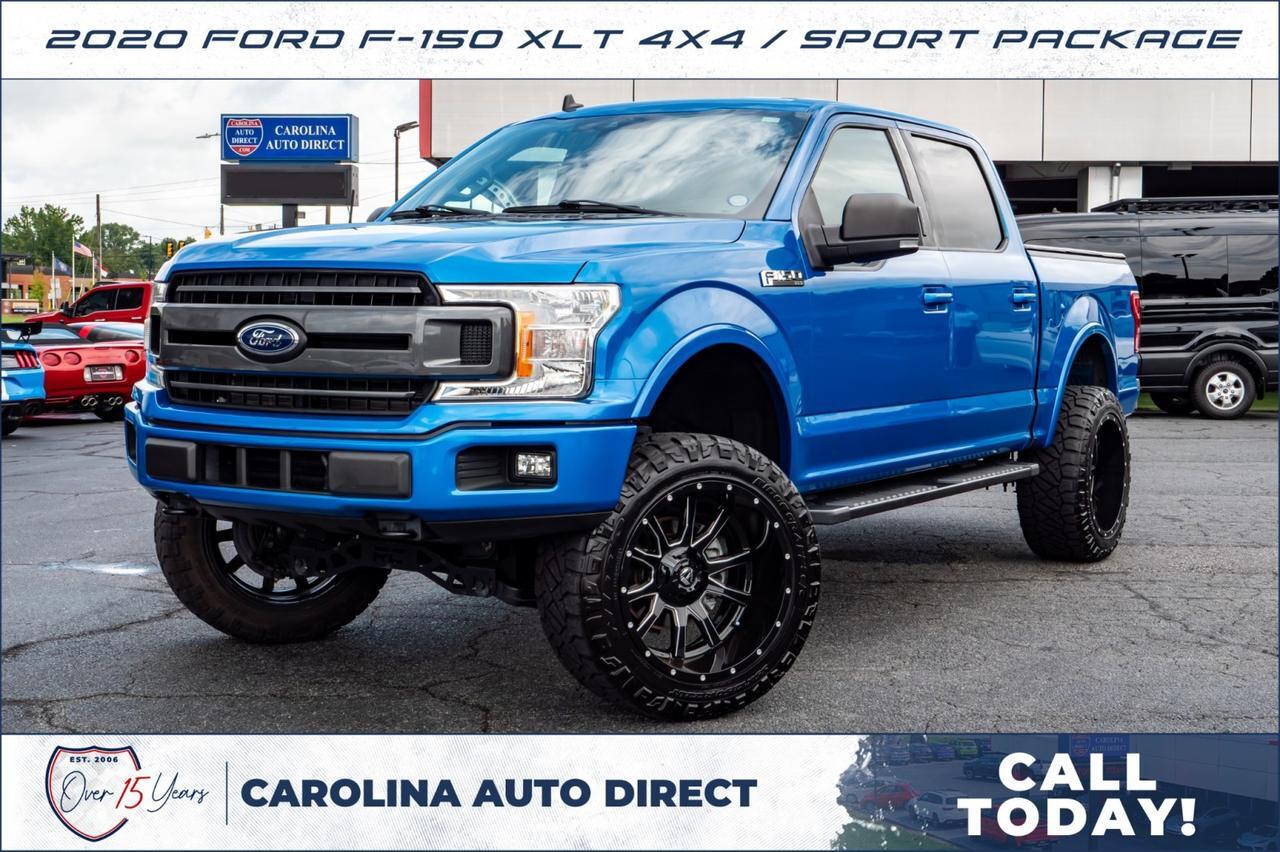 2020 Ford F-150 XLT 4X4 / Sport Package / Wheels & Tires Upgrade! Lincolnton NC