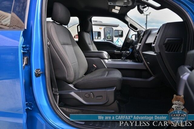 2020 Ford F-150 XLT / 4X4 / Sports Appearance Pkg / Crew Cab / Auto Start / Power & Heated Cloth Seats / Navigation / Apple CarPlay & Android Auto / Running Boards / Block Heater / Bed Liner / Tow Pkg / 1-Owner Anchorage AK