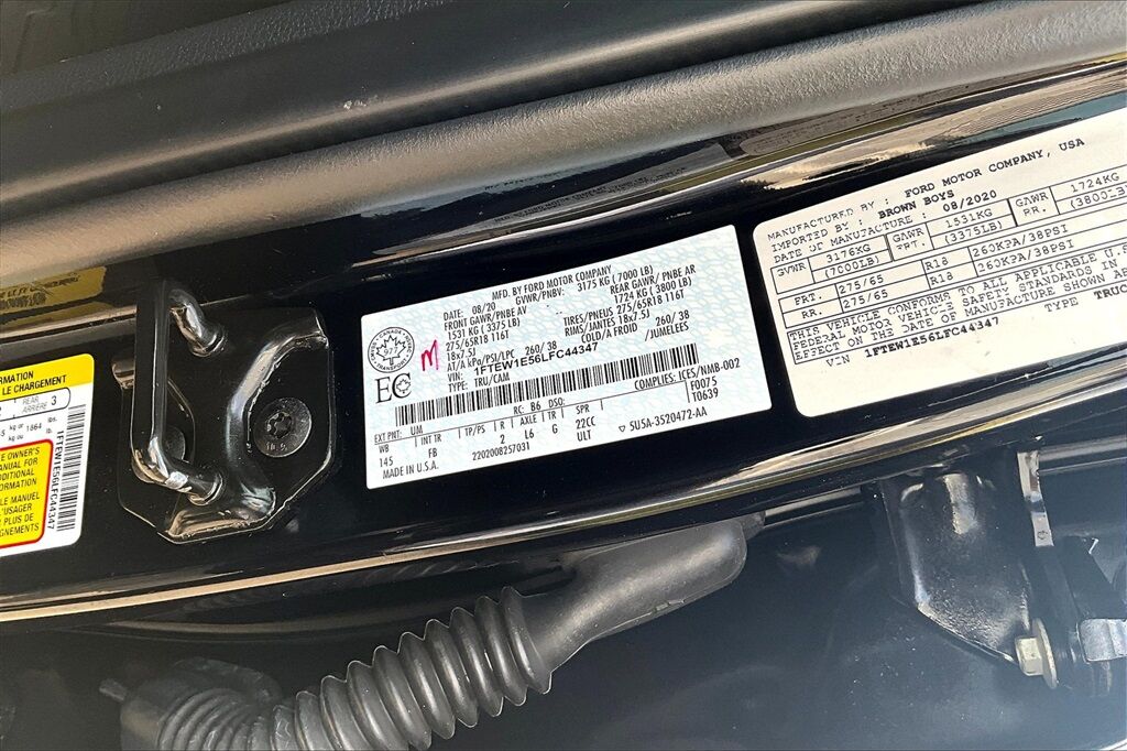 2020 Ford F-150 XLT OR