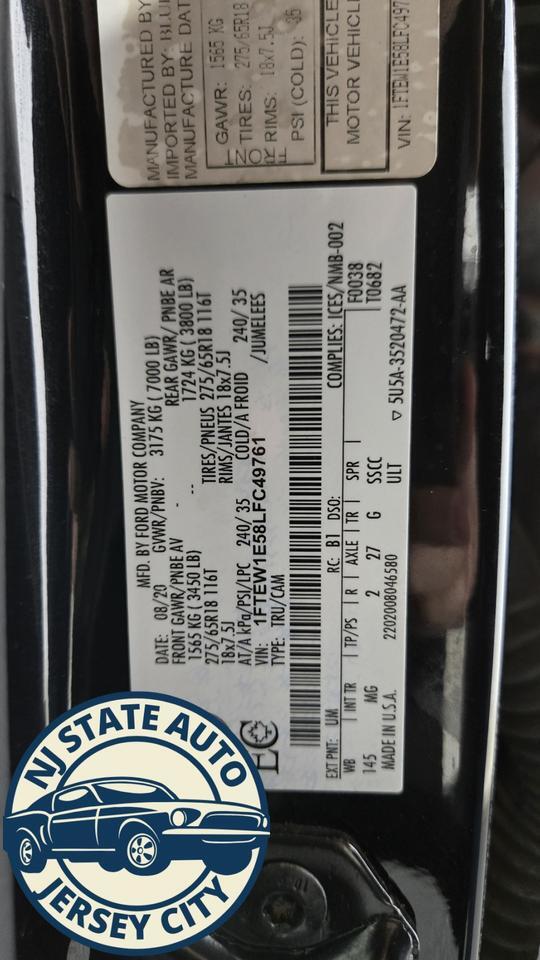 2020 Ford F-150 XLT Jersey City NJ