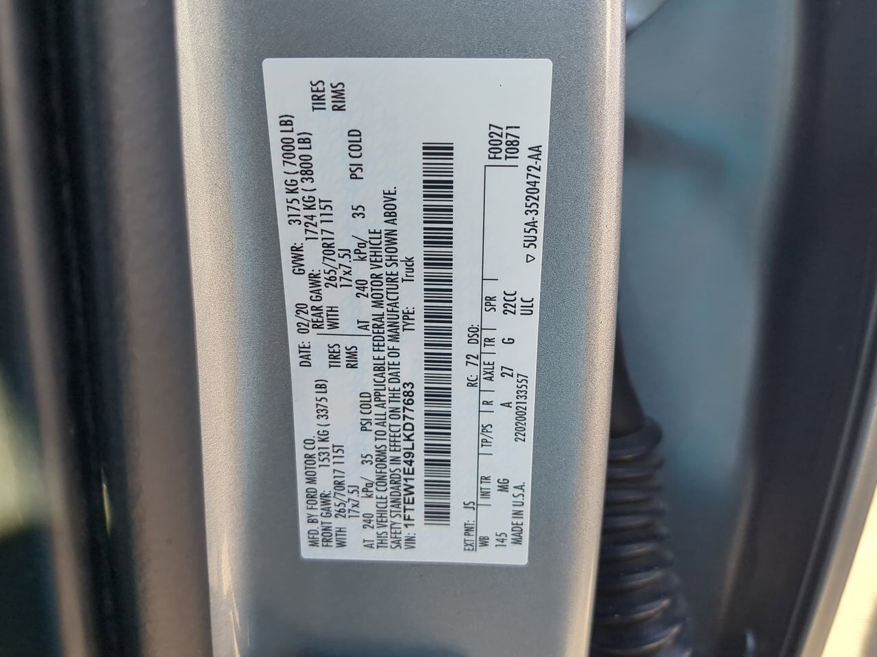 2020 Ford F-150 XLT Winder GA