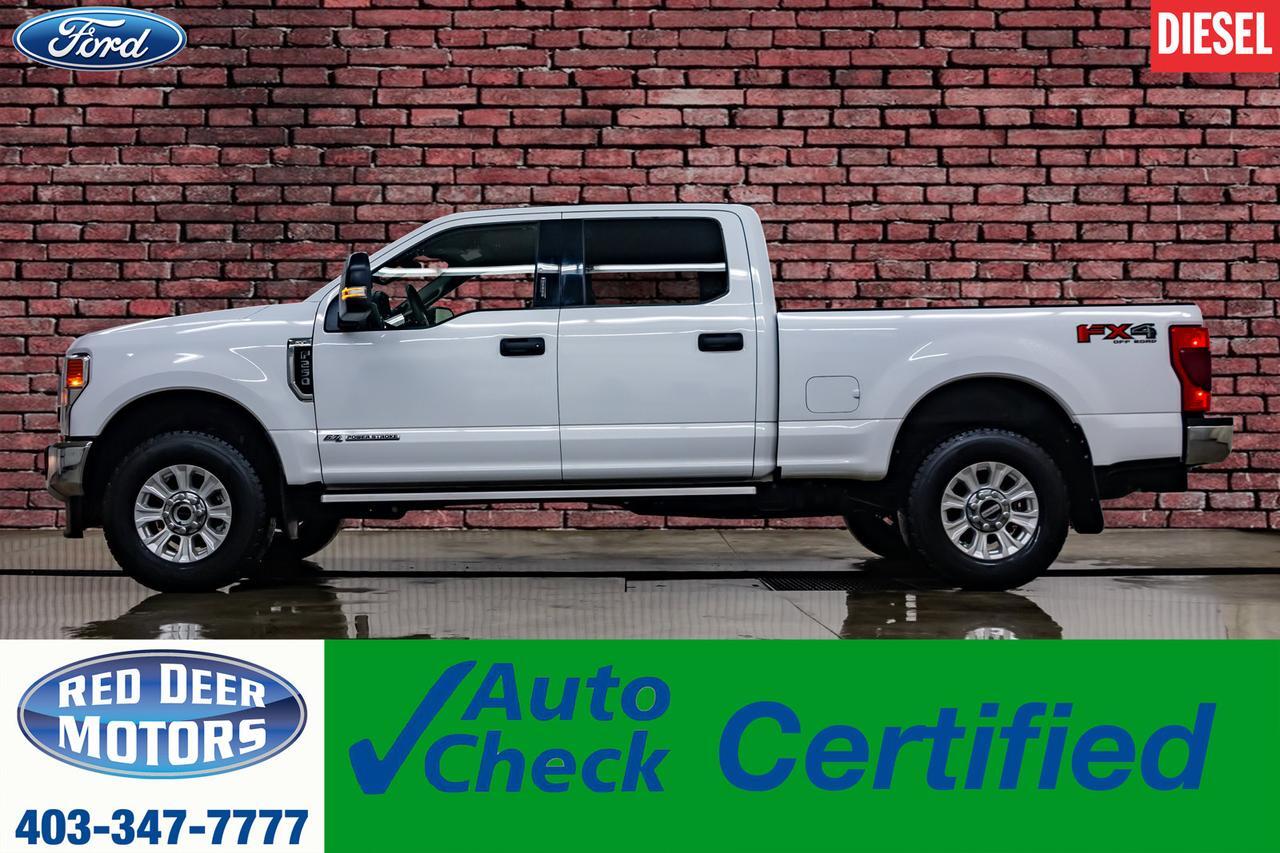 2020 Ford F-250 4x4 Crew Cab XLT FX4 BCam Diesel Red Deer AB
