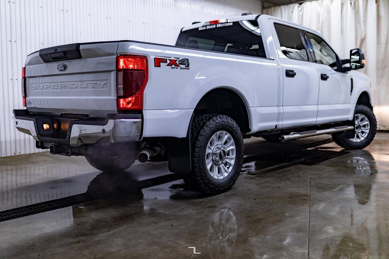 2020 Ford F-250 4x4 Crew Cab XLT FX4 PSeat BCam Red Deer AB