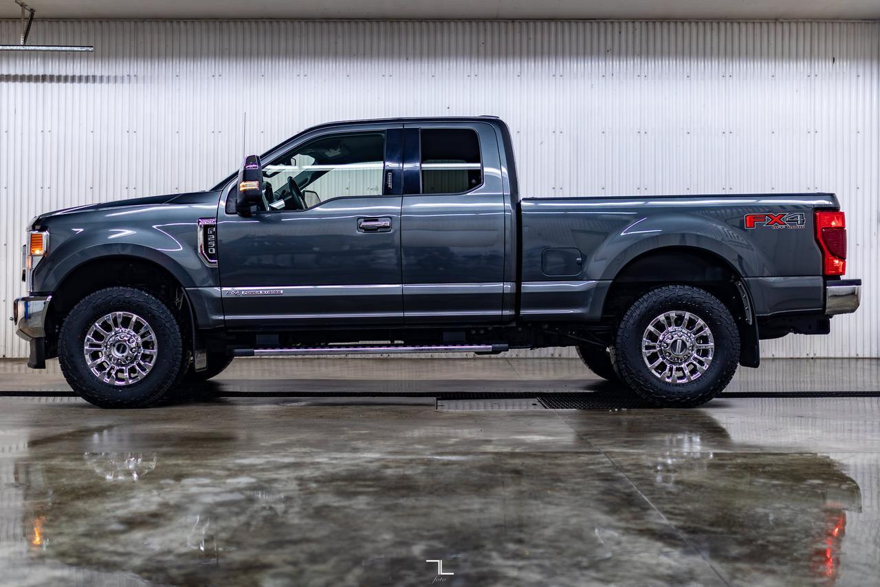 2020 Ford F-250 4x4 Super Cab Lariat Diesel Leather Nav BCam Red Deer AB