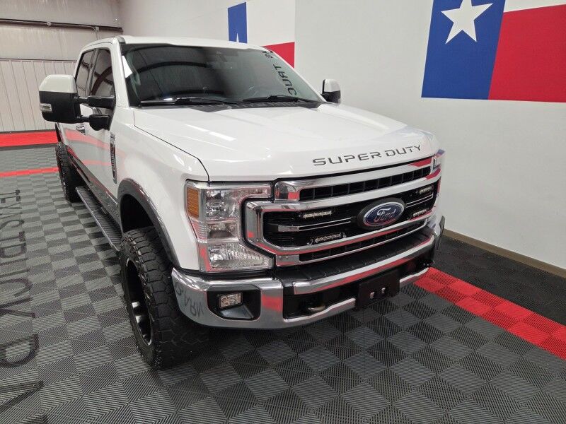 2020 Ford F-250 Lariat 4WD 6.7L Diesel GPS Camera Sunroof Dual Fox Shocks Nitto Tires FREE WARRANTY Arlington TX