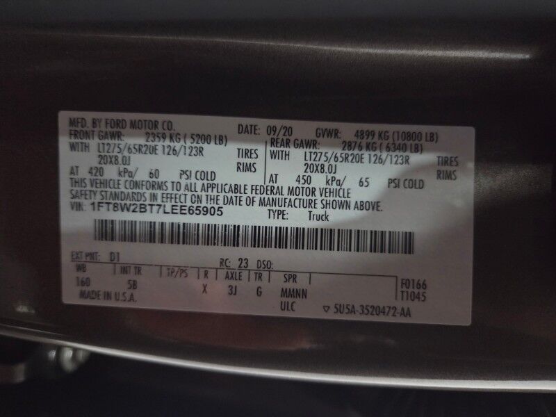 2020 Ford F-250 Lariat Ultimate 4WD 6.7L Diesel GPS Nav Camera 35in Nitto Tires FREE WARRANTY Arlington TX