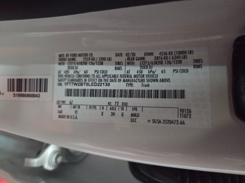 2020 Ford F-250 Limited 6.7L Diesel 10 Speed GPS Backup Camera Sunroof FREE WARRANTY Arlington TX