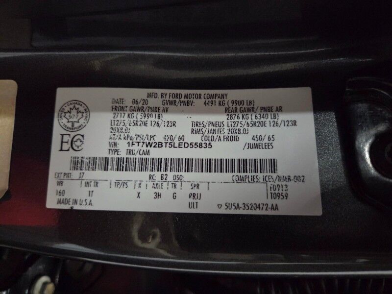 2020 Ford F-250 Limited 6.7L Diesel 4WD GPS Camera Sunroof Gooseneck FREE WARRANTY Arlington TX