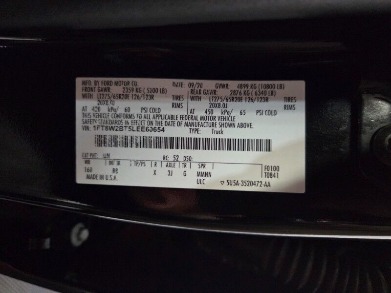 2020 Ford F-250 Platinum 4WD 6.7L Diesel GPS Backup Camera Pano Sunroof FREE WARRANTY Arlington TX