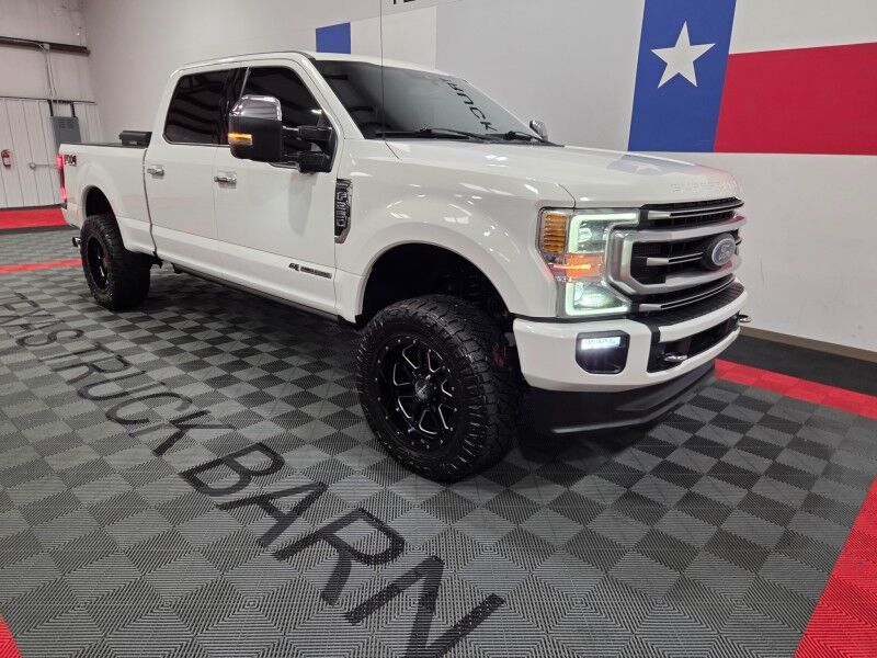 2020 Ford F-250 Platinum 6.7L Diesel GPS Nav Camera Sunroof 20in Wheels 35in Nitto FREE WARRANTY Arlington TX