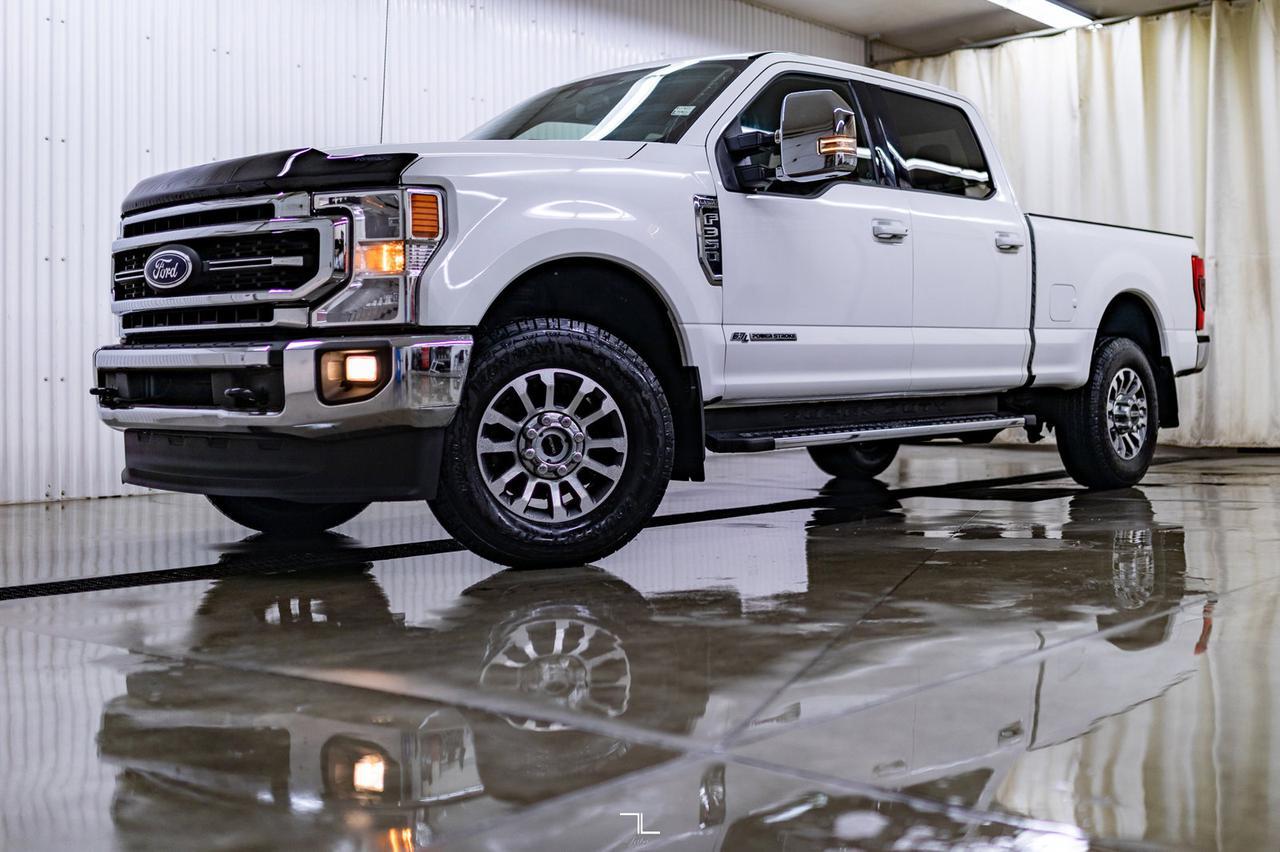 2020 Ford F-350 4x4 Crew Cab Lariat Diesel Leather Nav BCam Red Deer AB