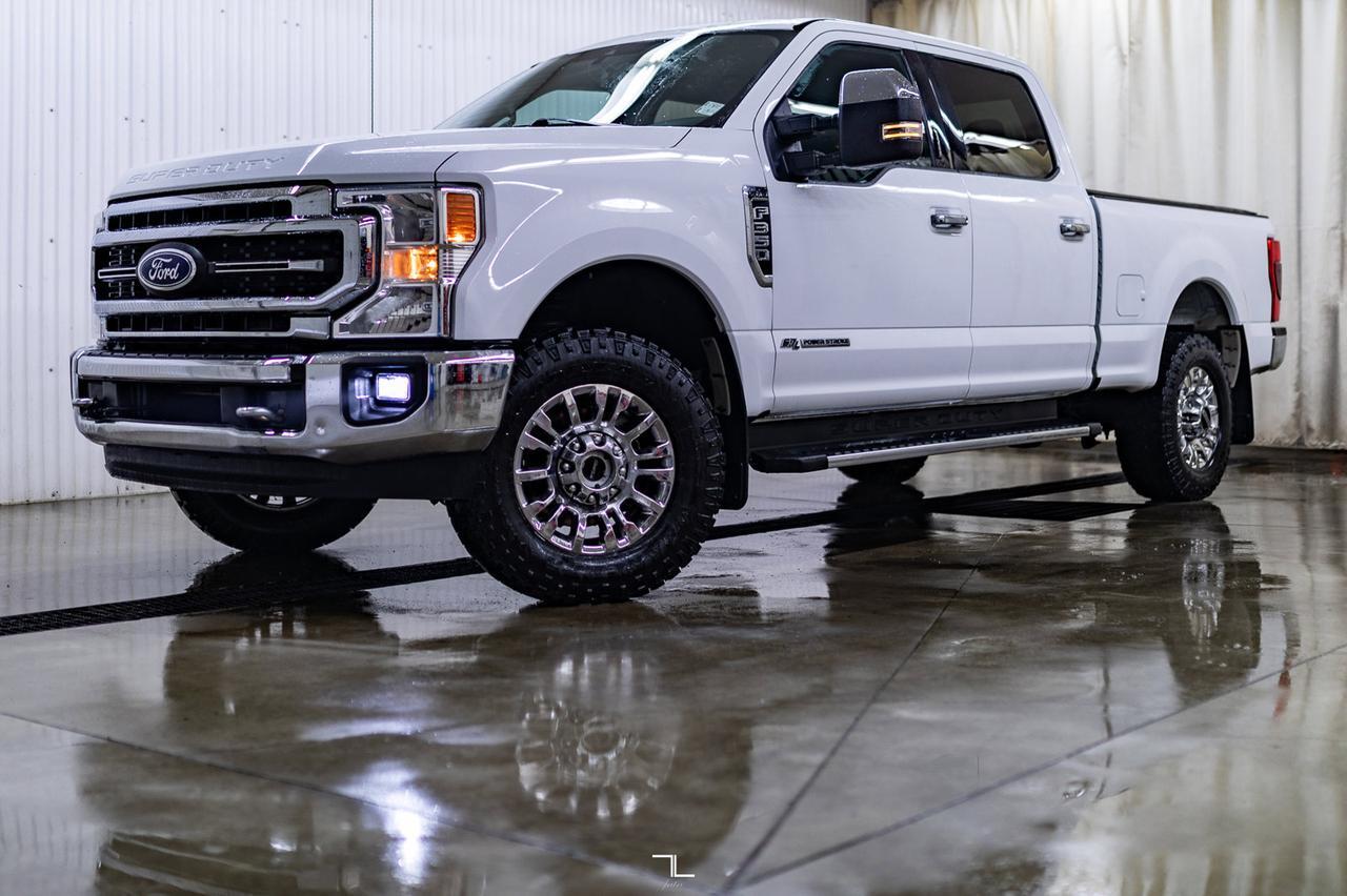 2020 Ford F-350 4x4 Crew Cab Lariat Diesel Leather Nav BCam Red Deer AB