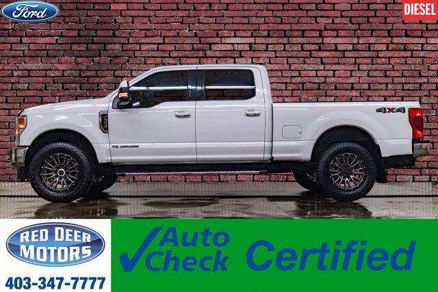 2020 Ford F-350 4x4 Crew Cab Lariat Diesel Leather Roof Nav Red Deer AB
