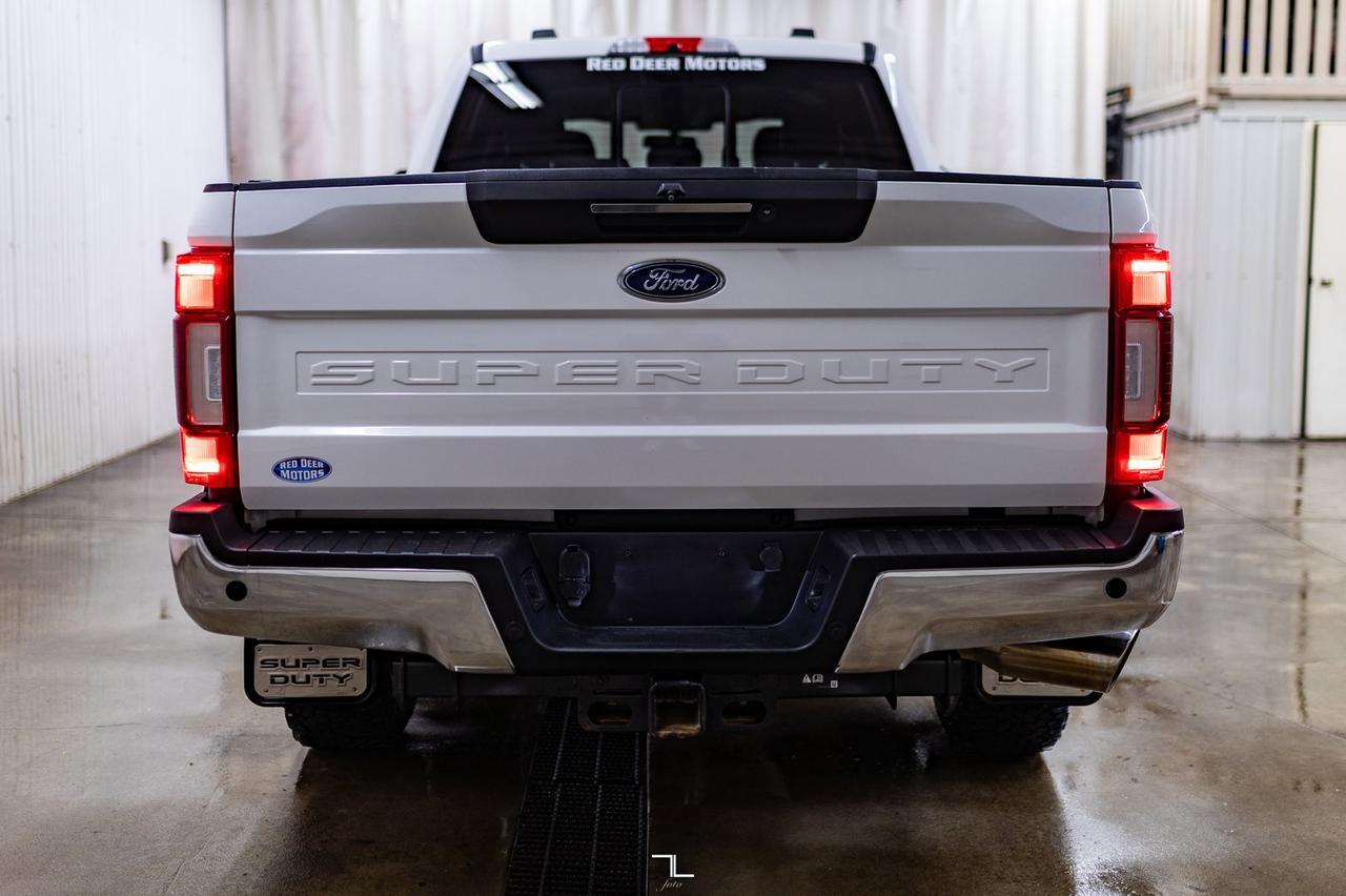 2020 Ford F-350 4x4 Crew Cab Lariat FX4 Diesel Leather Nav Red Deer AB