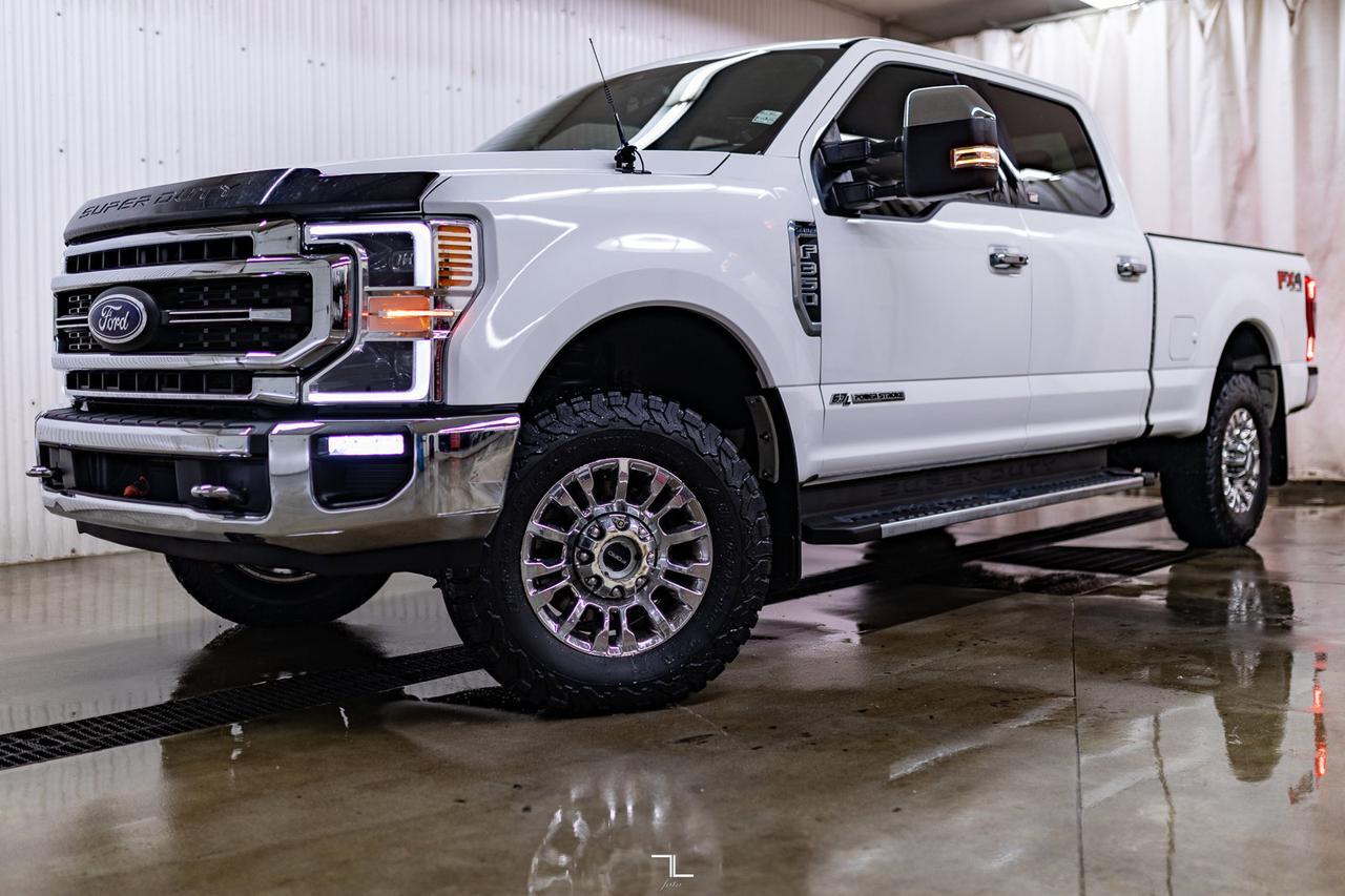 2020 Ford F-350 4x4 Crew Cab Lariat FX4 Diesel Leather Nav Red Deer AB
