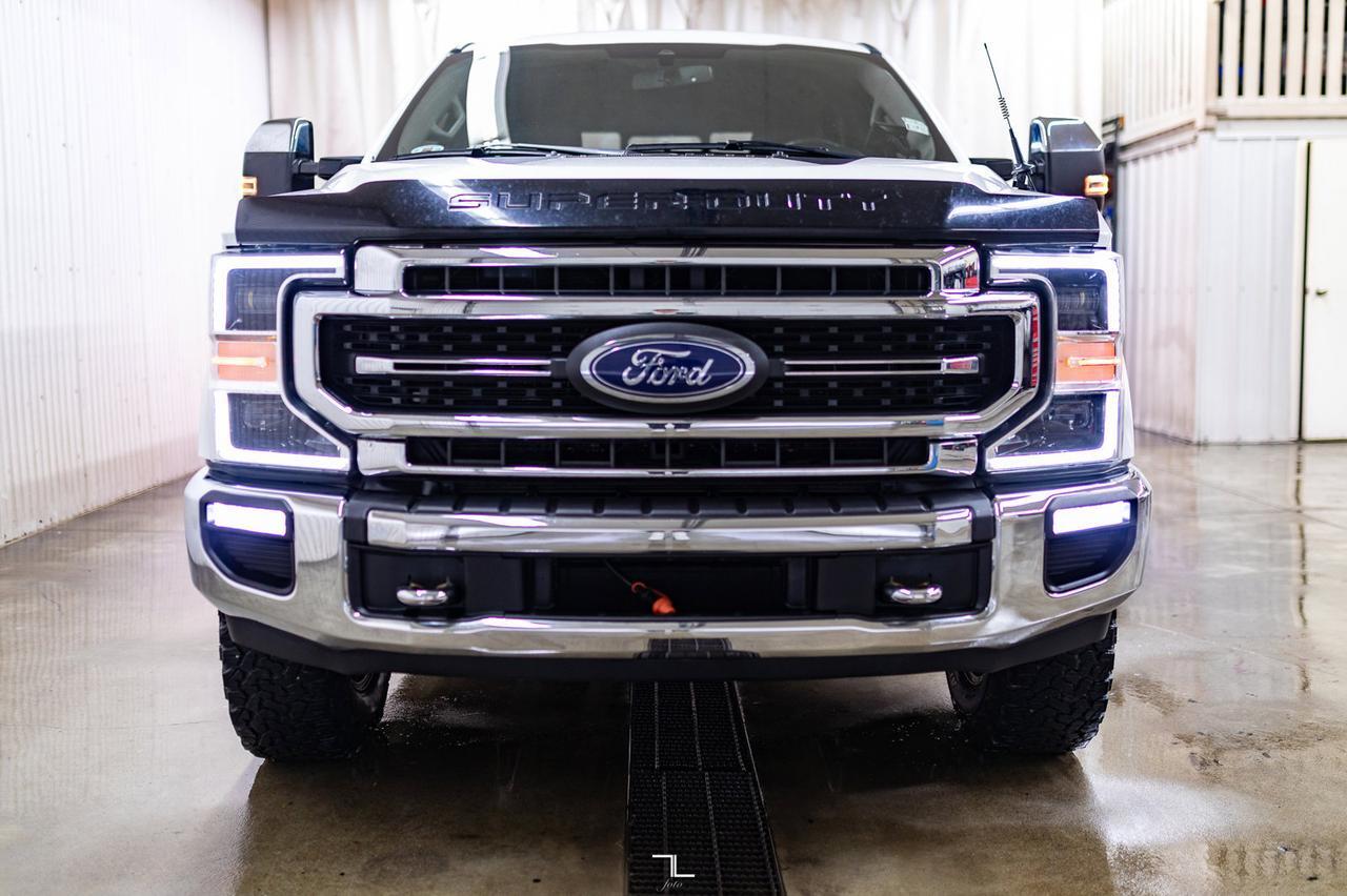 2020 Ford F-350 4x4 Crew Cab Lariat FX4 Diesel Leather Nav Red Deer AB