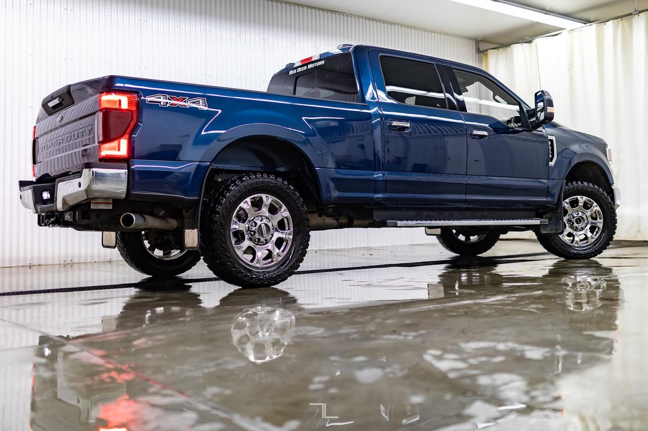 2020 Ford F-350 4x4 Crew Cab Lariat Leather Nav BCam Red Deer AB