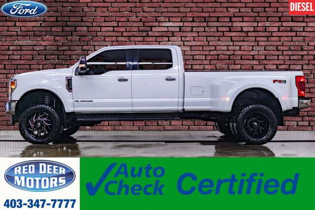 2020 Ford F-350 4x4 Crew Cab XLT FX4 Dually Diesel Leather 6&quot; Lift
