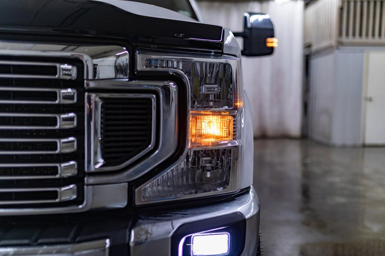 2020 Ford F-350 4x4 Crew Cab XLT FX4 Dually Diesel Leather 6" Lift Red Deer AB