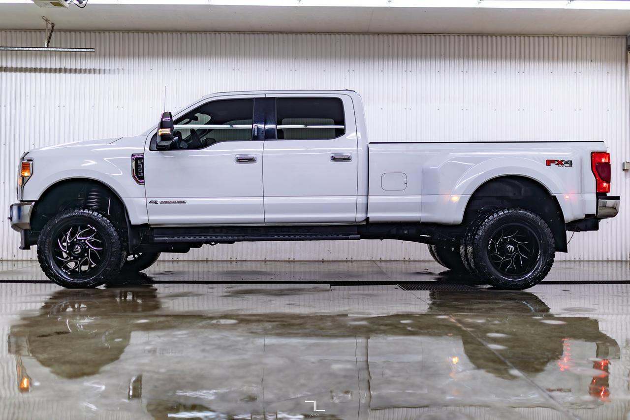 2020 Ford F-350 4x4 Crew Cab XLT FX4 Dually Diesel Leather 6" Lift Red Deer AB