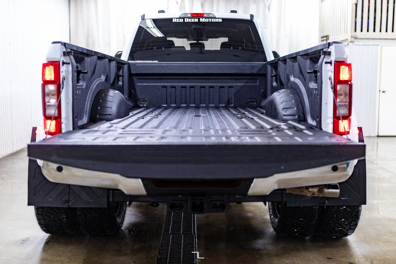 2020 Ford F-350 4x4 Crew Cab XLT FX4 Dually Diesel Leather 6" Lift Red Deer AB