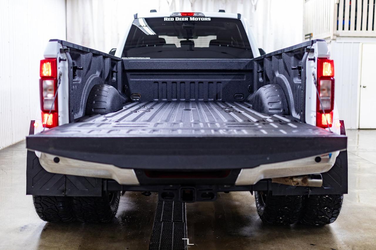 2020 Ford F-350 4x4 Crew Cab XLT FX4 Dually Diesel Leather 6" Lift Red Deer AB