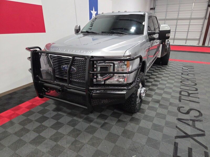 2020 Ford F-350 Lariat 4WD Flatbed Dually 6.7L Diesel GPS Camera New Tires FREE WARRANTY Arlington TX
