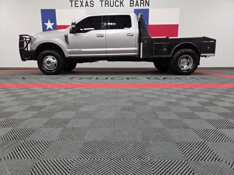 2020 Ford F-350 Lariat 4WD Flatbed Dually 6.7L Diesel GPS Camera New Tires FREE WARRANTY Arlington TX