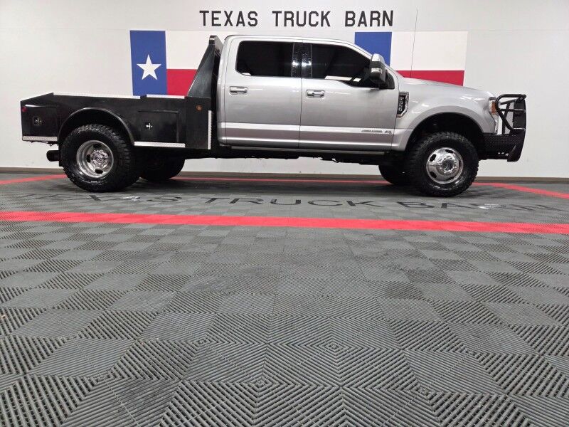 2020 Ford F-350 Lariat 4WD Flatbed Dually 6.7L Diesel GPS Camera New Tires FREE WARRANTY Arlington TX