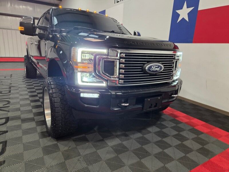 2020 Ford F-350 Limited Ready Lift Fox Shocks Long Bed 6.7L Diesel GPS Camera Wheels Tires Factory Warranty Arlington TX