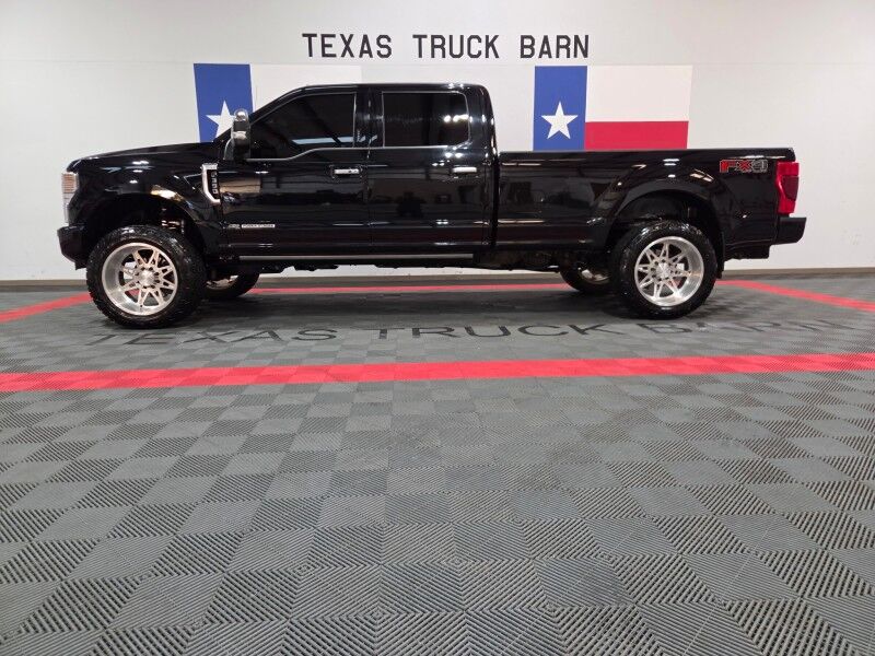 2020 Ford F-350 Limited Ready Lift Fox Shocks Long Bed 6.7L Diesel GPS Camera Wheels Tires Factory Warranty