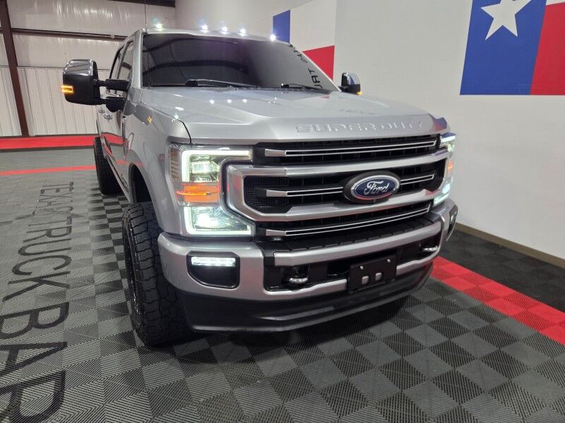 2020 Ford F-350 Platinum 4WD 6.7L Diesel GPS Camera Sunroof 20in Wheels 35in TiresFREE WARRANTY Arlington TX