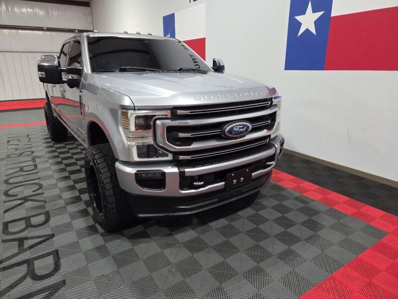 2020 Ford F-350 Platinum 4WD 6.7L Diesel GPS Camera Sunroof 20in Wheels 35in TiresFREE WARRANTY Arlington TX
