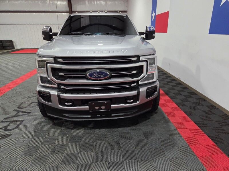 2020 Ford F-350 Platinum 4WD 6.7L Diesel GPS Camera Sunroof 20in Wheels 35in TiresFREE WARRANTY Arlington TX