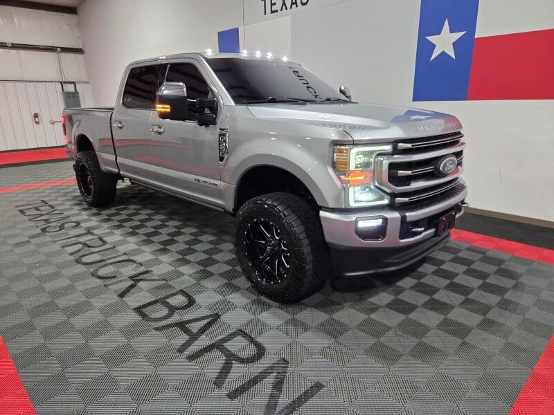 2020 Ford F-350 Platinum 4WD 6.7L Diesel GPS Camera Sunroof 20in Wheels 35in TiresFREE WARRANTY Arlington TX