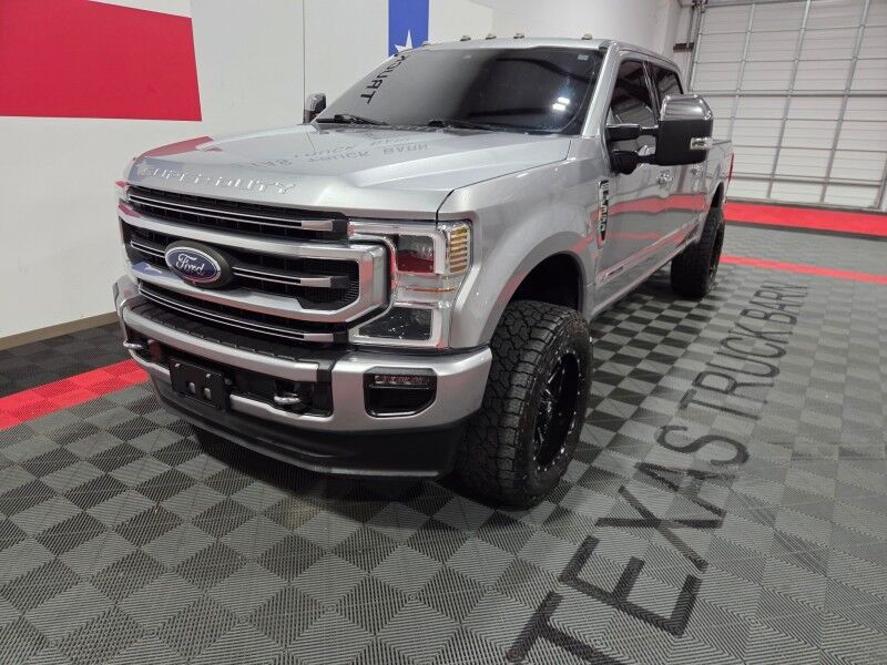 2020 Ford F-350 Platinum 4WD 6.7L Diesel GPS Camera Sunroof 20in Wheels 35in TiresFREE WARRANTY Arlington TX