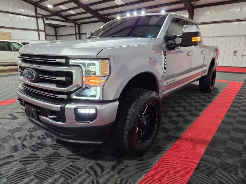 2020 Ford F-350 Platinum 4WD 6.7L Diesel GPS Camera Sunroof 20in Wheels 35in TiresFREE WARRANTY Arlington TX