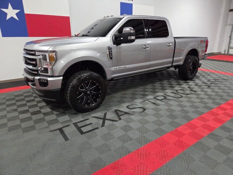 2020 Ford F-350 Platinum 4WD 6.7L Diesel GPS Camera Sunroof 20in Wheels 35in TiresFREE WARRANTY Arlington TX