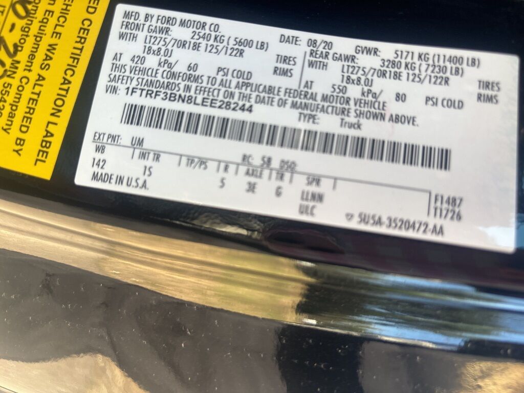 2020 Ford F-350 Super Duty 4x4 Regular Cab XL SRW Minocqua WI